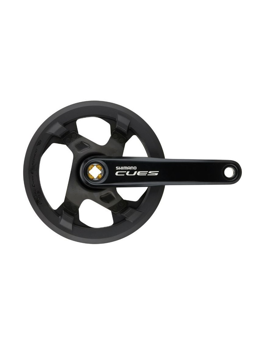 PEDALIER VTT SHIMANO 9-10-11V. CUES U4000  170mm 42 DTS (AXE CARRE BOITIER 123mm)