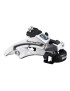 DERAILLEUR VTT AVANT SHIMANO ALTUS et TX800  7-8V. COLLIER BAS 34,9-31,8-28.6 TIRAGE HAUT ET BAS