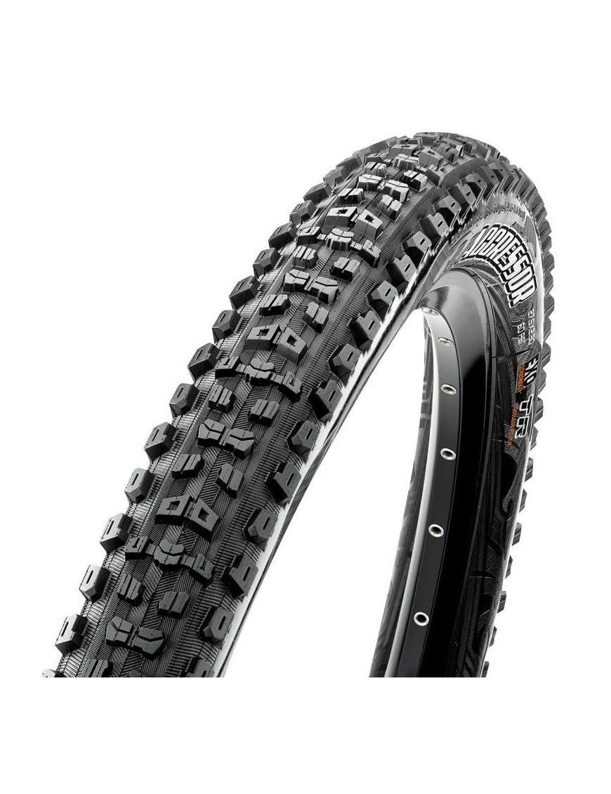 PNEU VTT 27.5 X 2.30 MAXXIS AGGRESSOR EXO TUBELESS READY NOIR TS (58-584) PLIANT (DUAL COMPOUND)