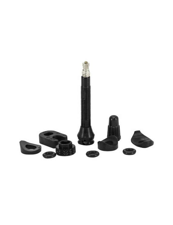 VALVE DE PNEU TUBELESS PRESTA MAVIC UST 40 mm ALU NOIR OBUS DEMONTABLE (VENDU A L'UNITE)