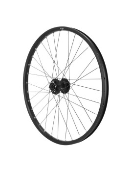 ROUE VTT 24" KARGO - VAE - E-BIKE M650 DISQUE TUBELESS READY AVANT NOIR DOUBLE PAROI MOYEU SHIMANO M475 DISQUE 6 TROUS BLOCAGE 