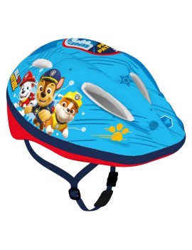 CASQUE VELO ENFANT V2 PAW PATROL BOY AVEC MOLETTE REGLAGE TAILLE 52-56 (PAT PATROUILLE) (VENDU SUR CARTE)