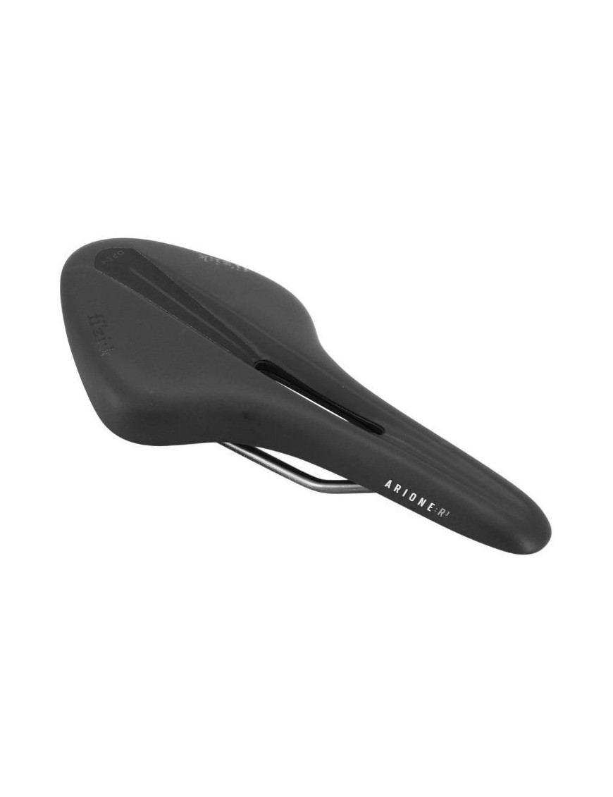 SELLE FIZIK ARIONE R3 OPEN NOIR LARGE 268x142mm AVEC TROU CENTRAL RAIL KIUM