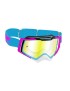 MASQUE-LUNETTES CROSS PROGRIP 3309 FL RAPID BLEU CLAIR-FUCHSIA-NOIR ECRAN MIROIR LIGHT SENSITIVE ANTI-RAYURES-ANTI U.V.-ANTI-BU