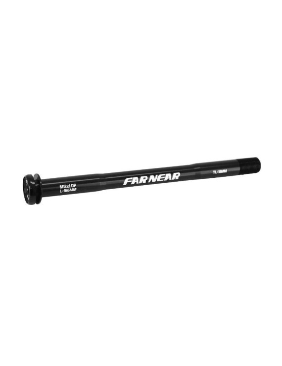 AXE TRAVERSANT - BLOCAGE ROUE BOOST ARRIERE SWITCH COMPATIBLE SYSTEME SRAM UDH FILETAGE m12x1,5mm POUR 12X148 NOIR (166mm HORS
