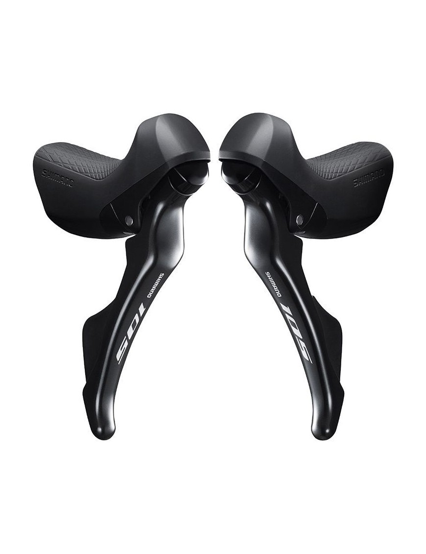LEVIER-MANETTE ROUTE PATIN SHIMANO 11V. 105 R7000 DOUBLE NOIR (PAIRE) (MONTAGE ATELIER)