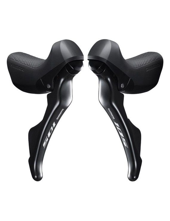 LEVIER-MANETTE ROUTE PATIN SHIMANO 11V. 105 R7000 DOUBLE NOIR (PAIRE) (MONTAGE ATELIER)