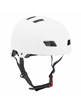 CASQUE VELO-TROTTINETTE ADULTE URBAIN-CITY CB01 BLANC TAILLE  L REGLAGE MOLETTE - SELECTION P2R-