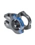 POTENCE VTT SWITCH ROCKER ALU CNC GRIS-BLEU CINTRE 35mm DH L 35mm