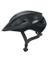 CASQUE VELO ADULTE ABUS ROUTE MACATOR VELOURS NOIR TAILLE  M (52-58cm) REGLAGE MOLETTE