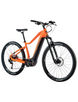 VELO ELECTRIQUE-VAE VTT 29 LEADER FOX OXNAR 2023 HOMME ORANGE MAT 9V MOTEUR CENTRAL PANASONIC GX ULTIMATE 36V 90Nm BATTERIE 20A