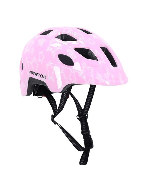 CASQUE VELO ENFANT NEWTON STARS ROSE IN MOLD AVEC LOCK TAILLE 48-52 (VENDU EN BOITE)