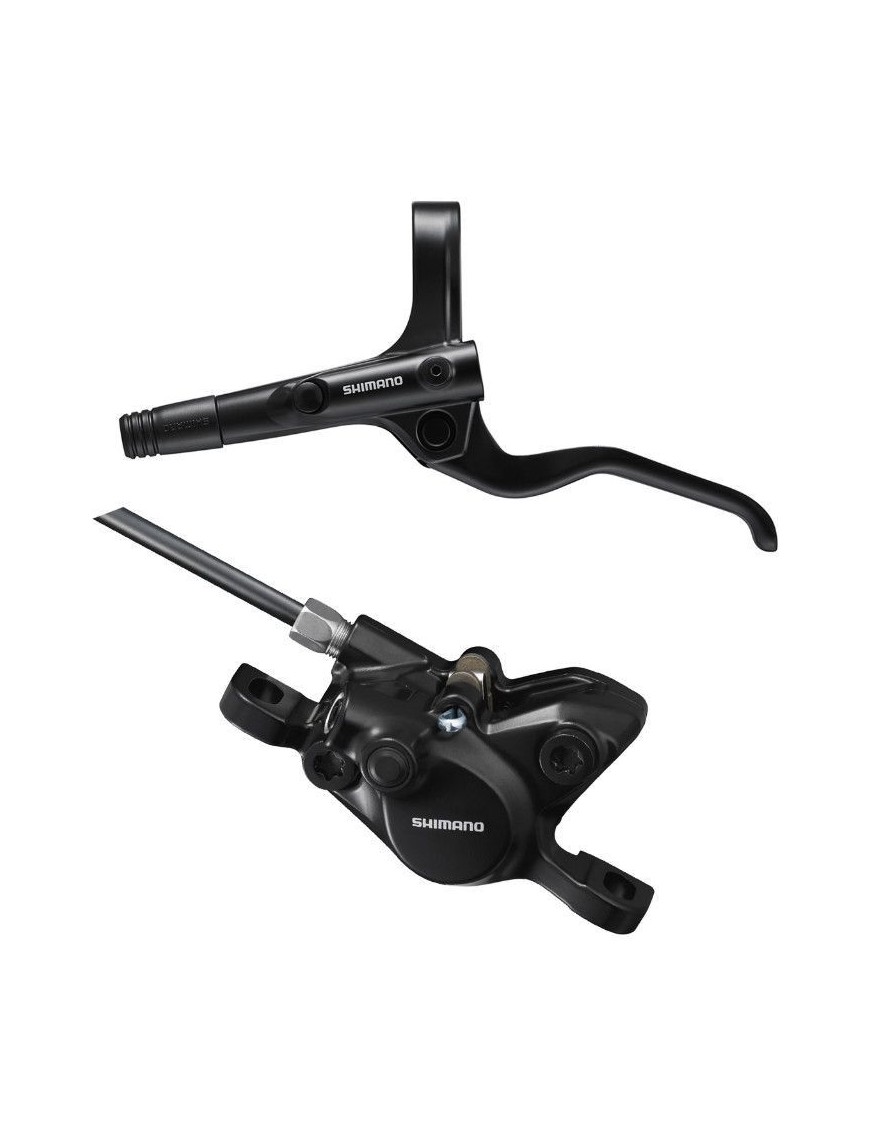 FREIN A DISQUE VTT HYDRAULIQUE SHIMANO MT201 AVANT NOIR DURITE 1000MM (SANS DISQUE) (MONTAGE ATELIER)