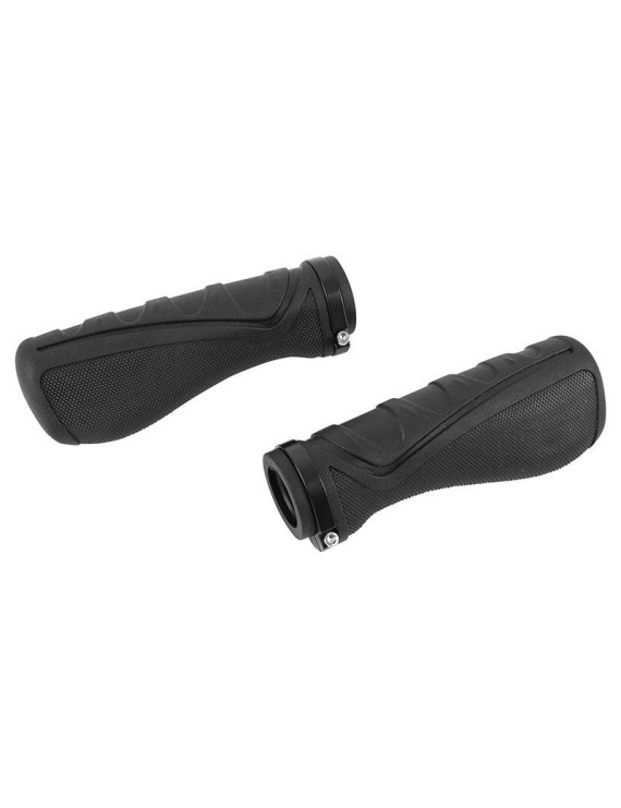 REVETEMENT ERGONOMIQUE POUR TROTTINETTE XIAOMI, NINEBOT, SMARTGYRO SILICONE NOIR AVEC LOCK ON  -SELECTION P2R-