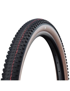 PNEU VTT - VAE 29 X 2.25 SCHWALBE RICK XC NOIR TLR (57-622) TUBELESS READY FLANC TRANSPARENT HOMOLOGUE VAE E25 (POIDS MAX 115kg