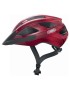 CASQUE VELO ADULTE ABUS VTT MACATOR ROUGE BORDEAUX TAILLE   S (51-55cm) REGLAGE MOLETTE