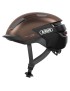 CASQUE VELO ADULTE ABUS URBAIN PURL-Y ACE MARRON ECLAIRAGE INTEGRE TAILLE L (57-61cm) REGLAGE MOLETTE (COMPATIBLE S-PEDELEC)