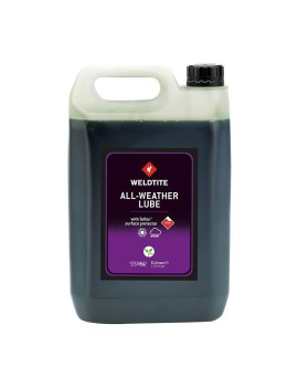 LUBRIFIANT VELO CHAINE WELDTITE TF2 ALL WEATHER PERFORMANCE TOUTES CONDITIONS AU TEFLON (5L)