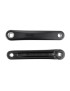 MANIVELLE DROITE + GAUCHE VAE - E-BIKE LONGUEUR 170mm ALU NOIR JIS POUR MOTEUR SHIMANO E5000 (PAIRE)