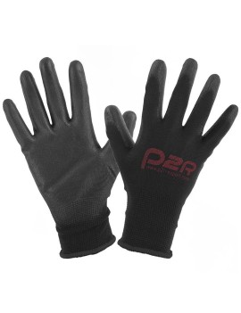 GANTS ATELIER P2R POLYURETHANE NOIR HOMOLOGUE CE - TAILLE 10 (XL)  (PAIRE)