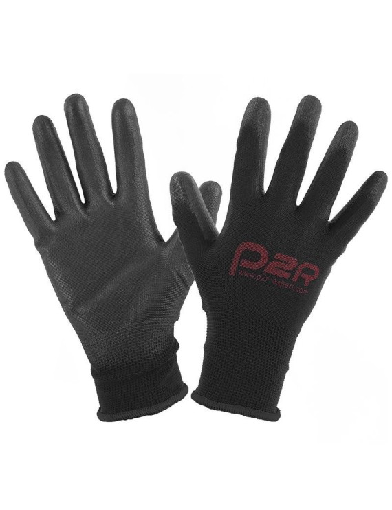 GANTS ATELIER P2R POLYURETHANE NOIR HOMOLOGUE CE - TAILLE 10 (XL)  (PAIRE)