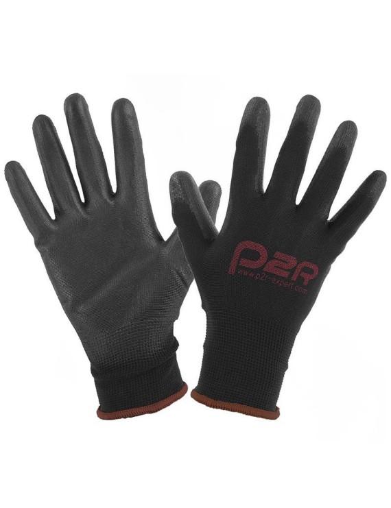 GANTS ATELIER P2R POLYURETHANE NOIR HOMOLOGUE CE - TAILLE  9 (L)  (PAIRE)