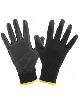 GANTS ATELIER P2R POLYURETHANE NOIR HOMOLOGUE CE - TAILLE  7 (S)  (PAIRE)