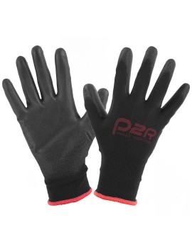 GANTS ATELIER P2R POLYURETHANE NOIR HOMOLOGUE CE - TAILLE  8 (M)  (PAIRE)