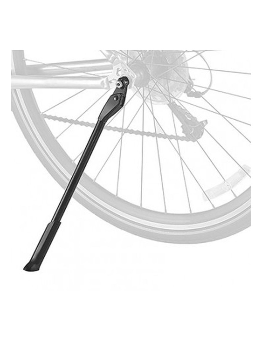 Bequille vélo laterale arrière newton 26-29'' reglable alu noir f...