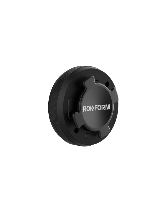 ROKFORM Support adhésif pour tableau de bord de voiture (verrou tournant en aluminium)