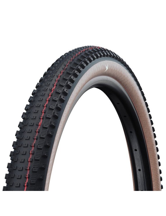 PNEU VTT - VAE 29 X 2.40 SCHWALBE RICK XC NOIR TLR (62-622) TUBELESS READY FLANC TRANSPARENT HOMOLOGUE VAE E25 (POIDS MAX 125kg