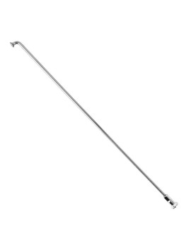 RAYON INOX ARGENT 2,6mm L210mm TETE COUDEE SAPIM AVEC ECROUS (VENDU A L'UNITE)
