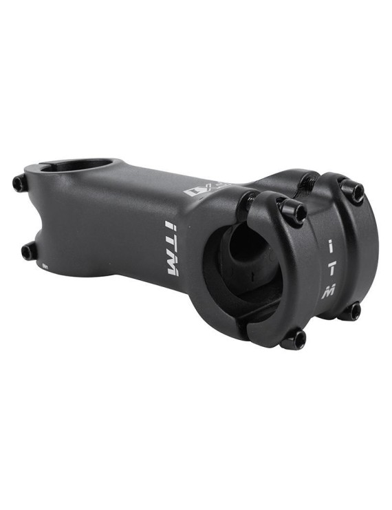 POTENCE ROUTE-VTT ITM FX1 NOIR 31,8 ANGLE 0° L100mm POUR PASSAGE CABLE INTERNE