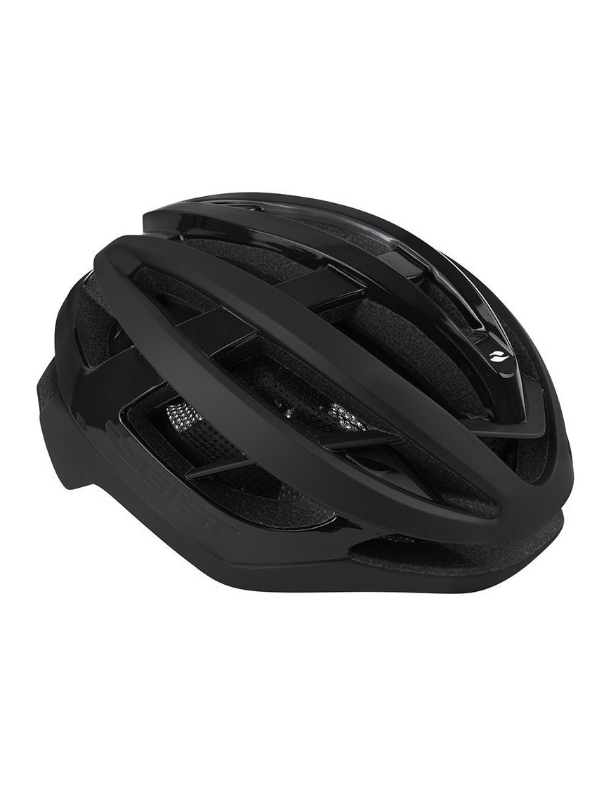 CASQUE VELO ADULTE GIST ROUTE SONAR DARK NOIR FULL IN-MOLD TAILLE 54-59 REGLAGE MOLETTE