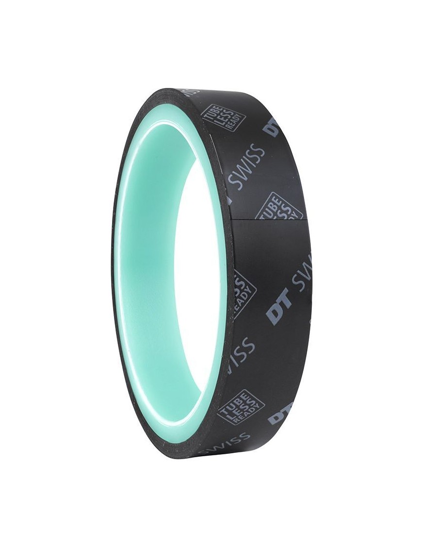FOND DE JANTE ATELIER ADHESIF DT SWISS TUBELESS READY EN 19mm NOIR (ROULEAU DE 10m)