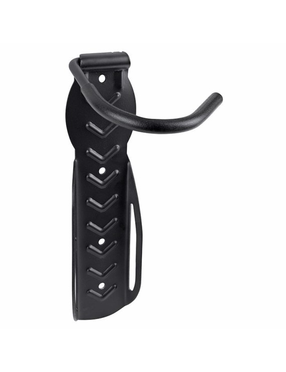 PRESENTOIR-SUPPORT VELO MURAL POUR 1 VELO A CROCHET AVEC SYSTEME ANTIVOL NON INCLUS MAX 25kg (FIXATION VELO ROUE)