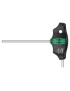 CLE ALLEN-6 PANS MANCHE EN T WERA 454 HEX PLUS  4x100mm NOIR-VERT (VENDU A L'UNITE)  -MARQUE ALLEMANDE POUR LES ATELIERS-