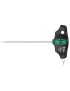 CLE TORX MANCHE EN T WERA 467 HEX PLUS  T6x100mm NOIR-VERT (VENDU A L'UNITE)  -MARQUE ALLEMANDE POUR LES ATELIERS-