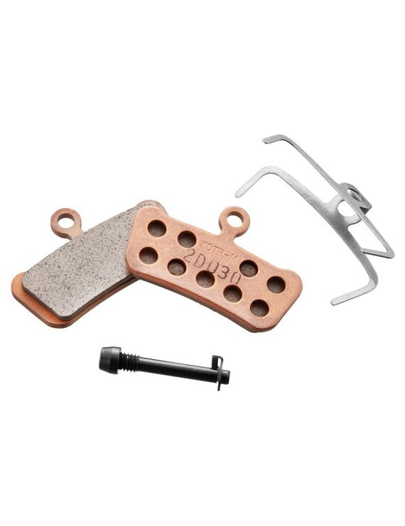 PLAQUETTE DE FREIN VTT AVID-SRAM GUIDE-ELIXIR TRAIL-XO TRAIL ORGANIQUES (ORIGINE AVID)  (PAIRE SUR CARTE)