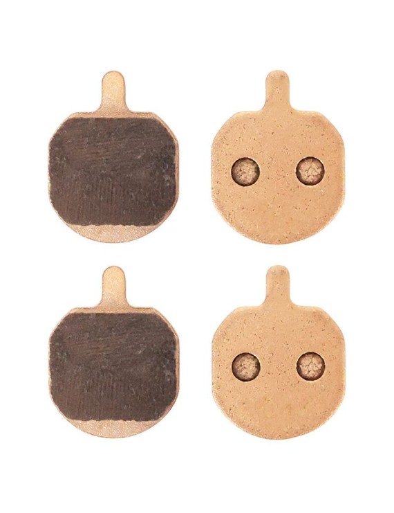 PLAQUETTE DE FREIN TROTTINETTE FORME CARRE (CUIVRE 1.8mm DIAm 18.5 MM) (VENDU PAR PAIRE) -SELECTION P2R-