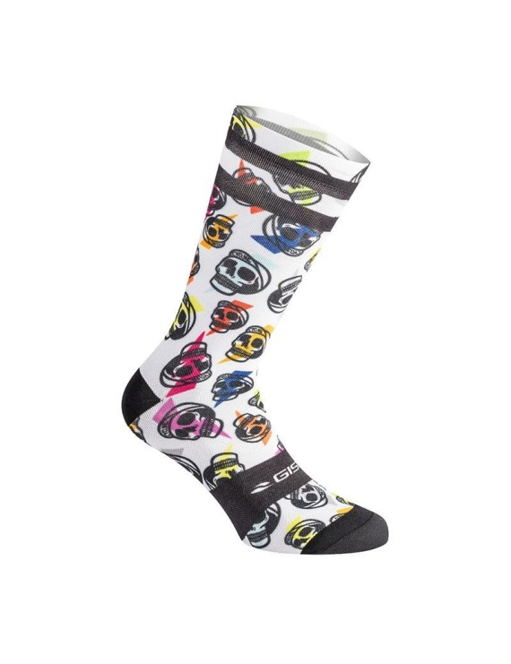 CHAUSSETTES-SOCQUETTES ETE GIST TRENDY SKULLS 43-47 ECOLOGIQUE - HAUTEUR 20CM (PAIRE)   -5863