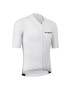MAILLOT GIST HOMME PODIUM MANCHES COURTES ZIP TOTAL BLANC  M    -5359