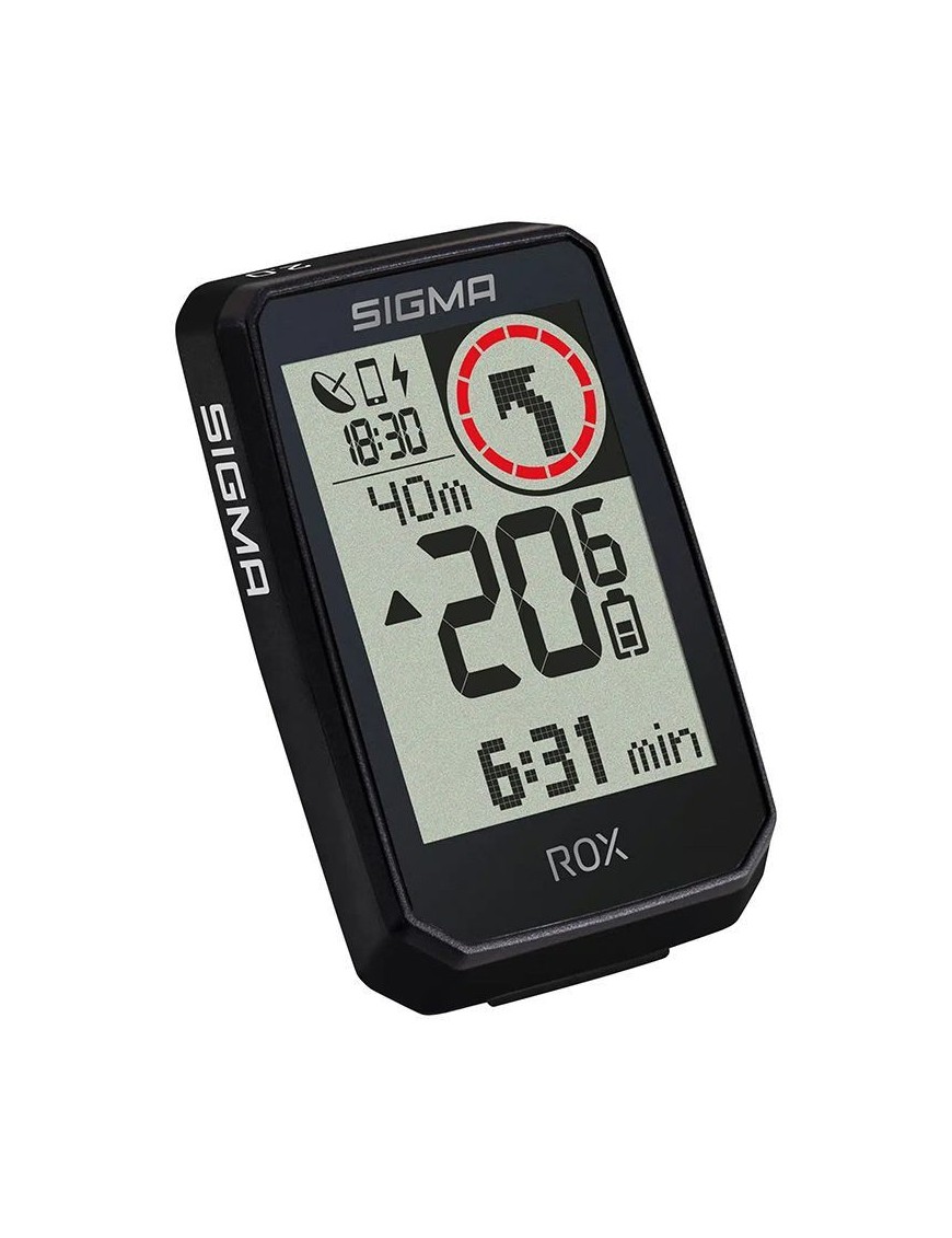 COMPTEUR SIGMA ROX2.0 ENDURANCE GPS NOIR  (AUTONOMIE 26 HEURES)