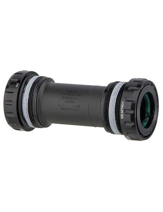 CUVETTE INTEGRE BOITIER FILETE VTT SHIMANO XT-SLX ANGLAIS - BSC - 1,37x24 AXE 24mm (BBMT800B) (MONTAGE ATELIER)