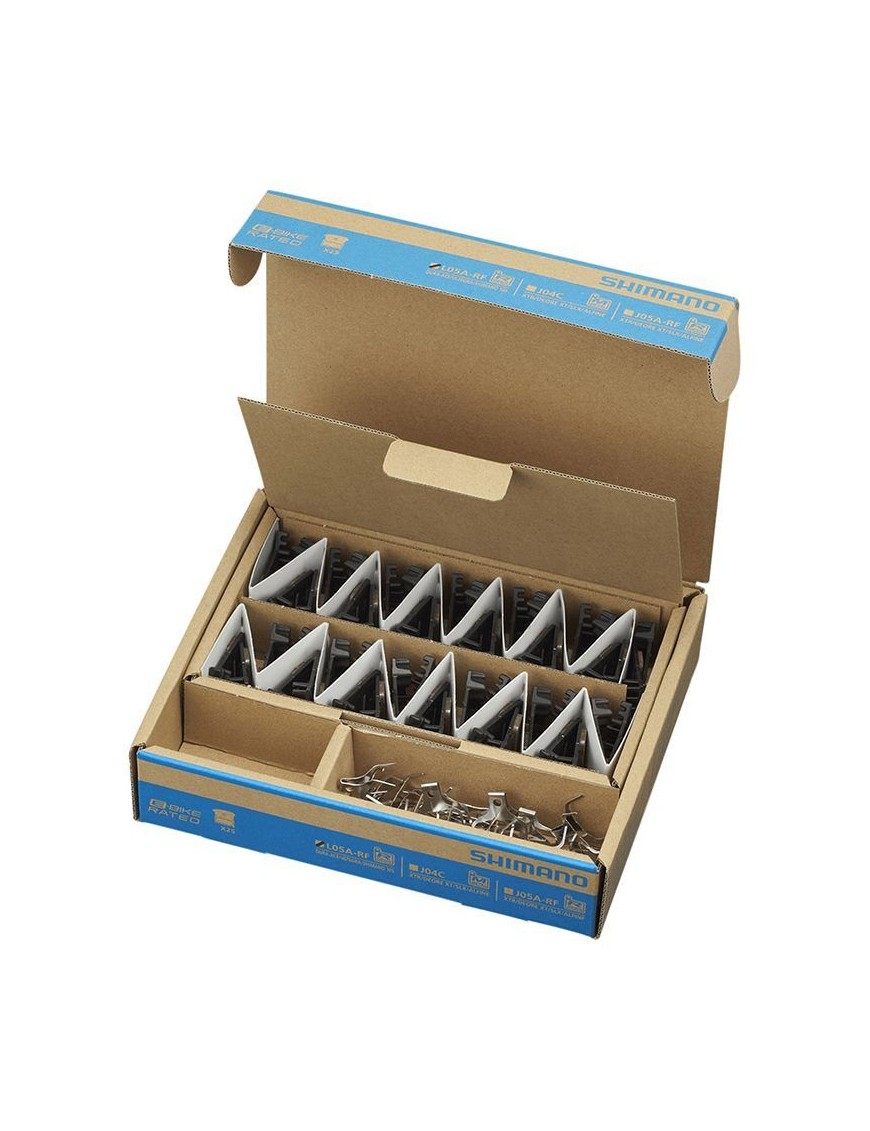 PLAQUETTE DE FREIN ROUTE SHIMANO DURA ACE, ULTEGRA, 105, GRX (SHIMANO ORIGINE RESINE) -LO5A (VENDU A LA BOITE DE 25 PAIRES)