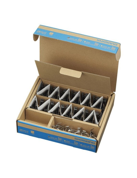 PLAQUETTE DE FREIN ROUTE SHIMANO DURA ACE, ULTEGRA, 105, GRX (SHIMANO ORIGINE RESINE) -LO5A (VENDU A LA BOITE DE 25 PAIRES)