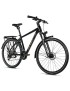 VELO MUSCULAIRE VTC 28 LEADER FOX ESPIRIT 2025 HOMME NOIR 9V CADRE ALU 20,5 POUCES (TAILLE ADULTE 183 à 190 cm)