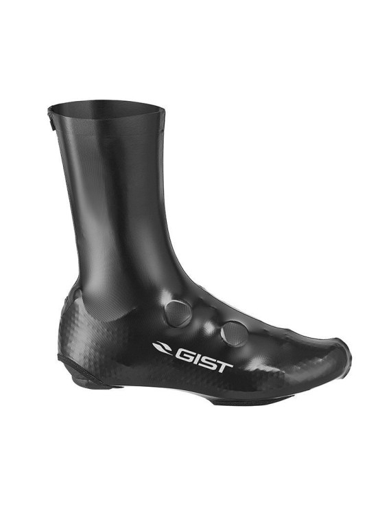 COUVRE CHAUSSURE PLUIE ROUTE GIST RAIN NOIR 45-48 AVEC ZIP THERMOSOUDE (PAIRE) -5922