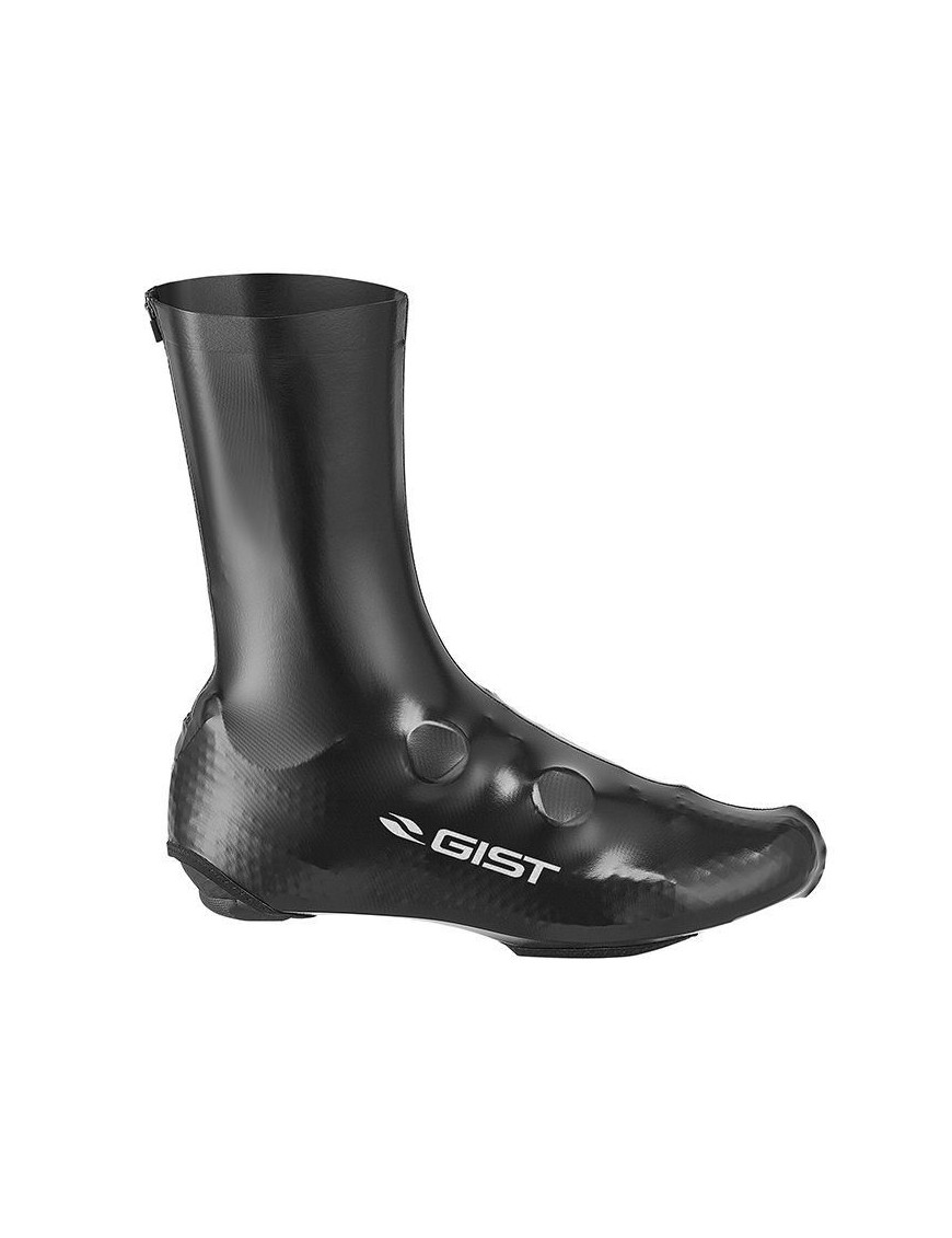 COUVRE CHAUSSURE PLUIE ROUTE GIST RAIN NOIR 37-39 AVEC ZIP THERMOSOUDE (PAIRE) -5922