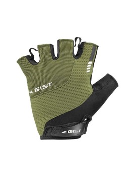 GANTS VELO COURT GIST KONTROL ETE VERT MILITAIRE XL (PAIRE SUR CARTE) AVEC VELCRO  -5512